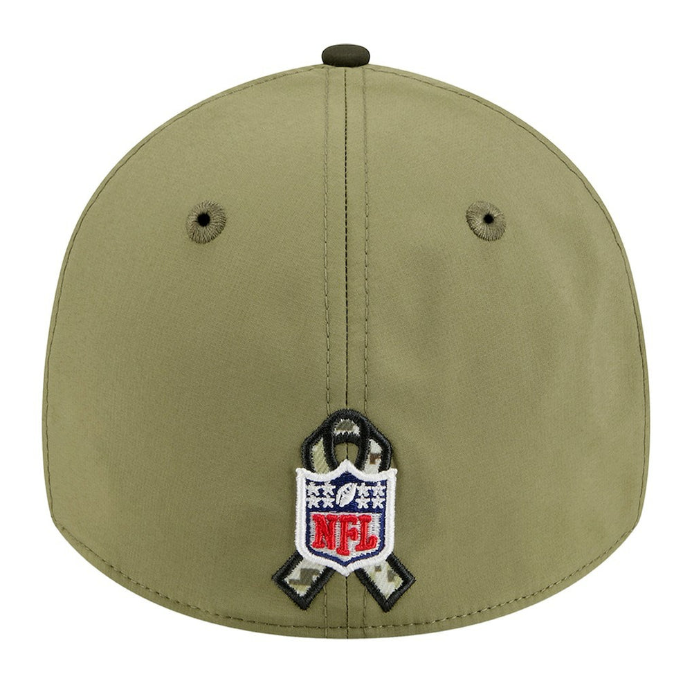 New Orleans Saints New Era 2025 Salute to Service 39THIRTY Flex Hat Green | NFL