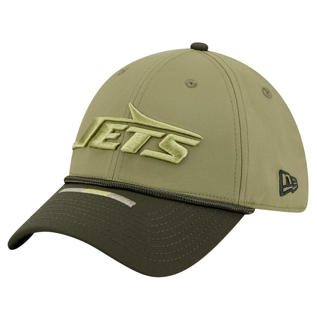 New York Jets New Era 2025 Salute to Service 39THIRTY Flex Hat Green | NFL
