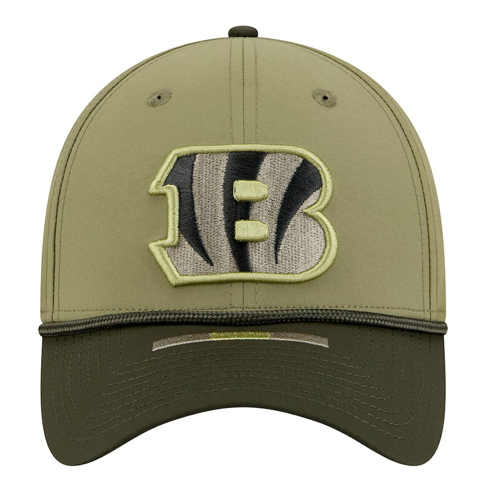 Cincinnati Bengals New Era 2025 Salute to Service 39THIRTY Flex Hat Green | NFL