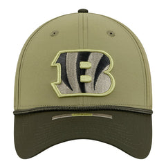 Cincinnati Bengals New Era 2025 Salute to Service 39THIRTY Flex Hat Green | NFL