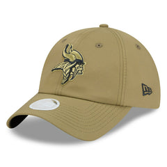 Minnesota Vikings New Era Women's 2025 Salute to Service Pony Tail Adjustable Hat Green | NFL