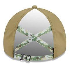 Minnesota Vikings New Era Women's 2025 Salute to Service Pony Tail Adjustable Hat Green | NFL