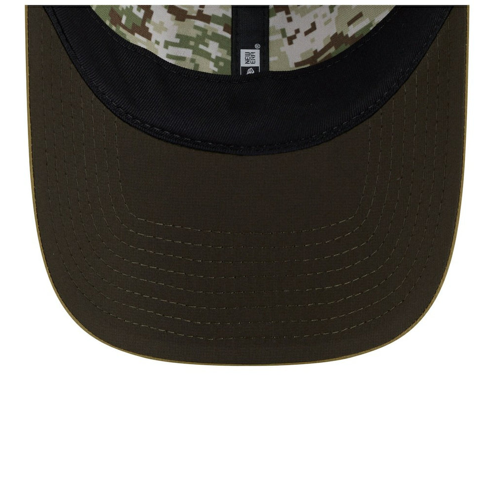 Minnesota Vikings New Era Women's 2025 Salute to Service Pony Tail Adjustable Hat Green | NFL