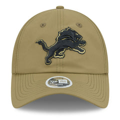 Detroit Lions New Era Women's 2025 Salute to Service Pony Tail Adjustable Hat Green | NFL