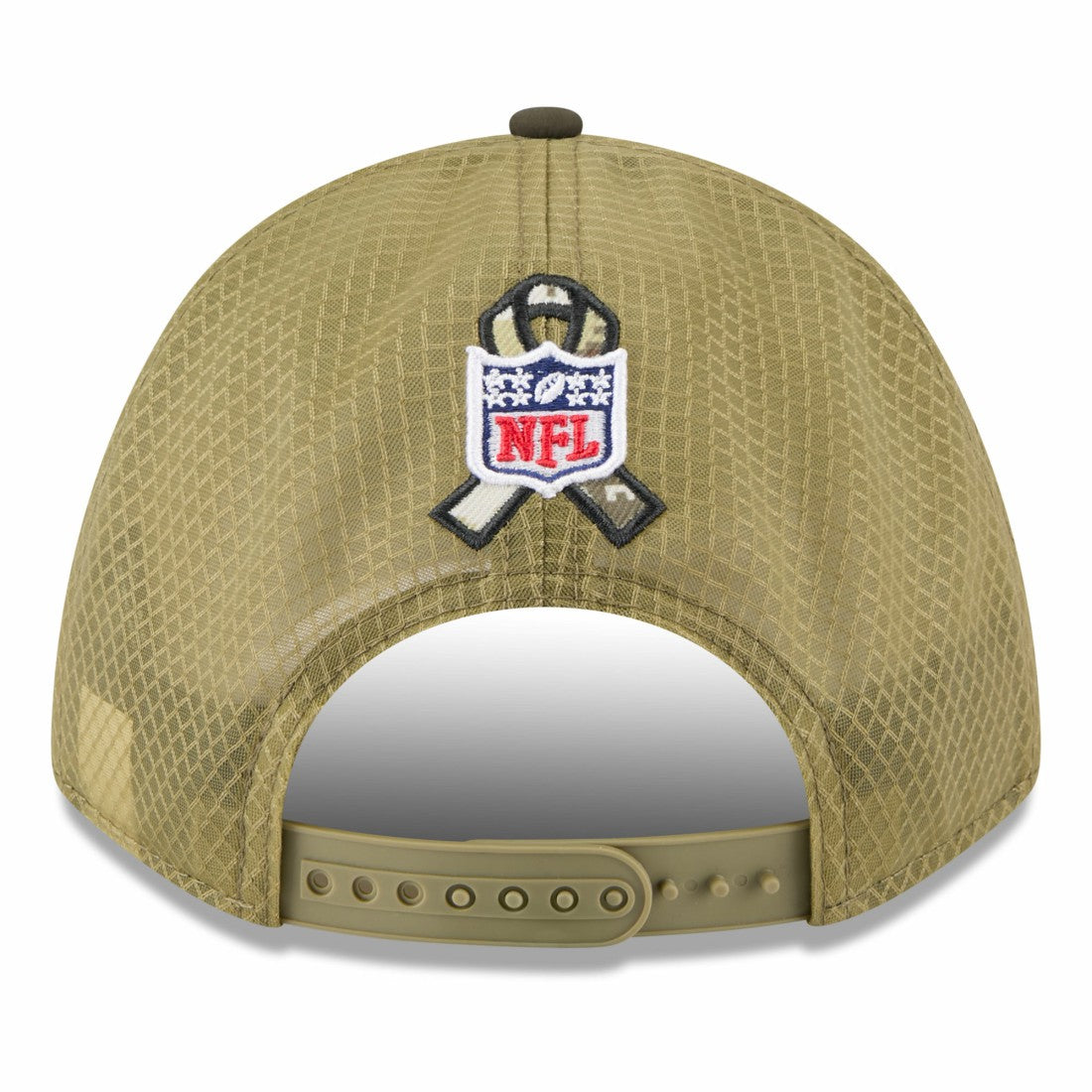 Green Bay Packers New Era Youth 2025 Salute to Service 9FORTY A-Frame Adjustable Hat Green/Dark Green | NFL