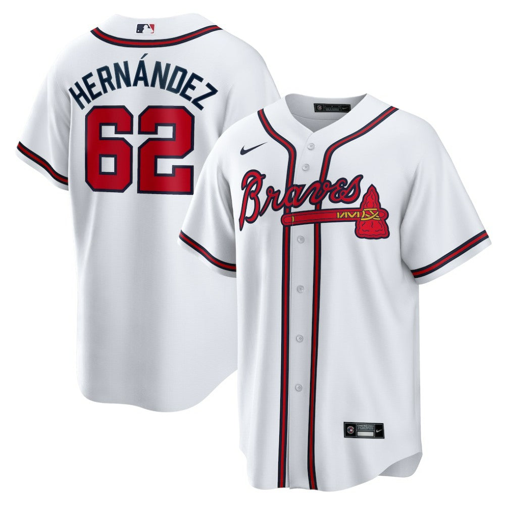 Daysbel Hernandez Atlanta Braves Nike Home Replica Jersey - MLB