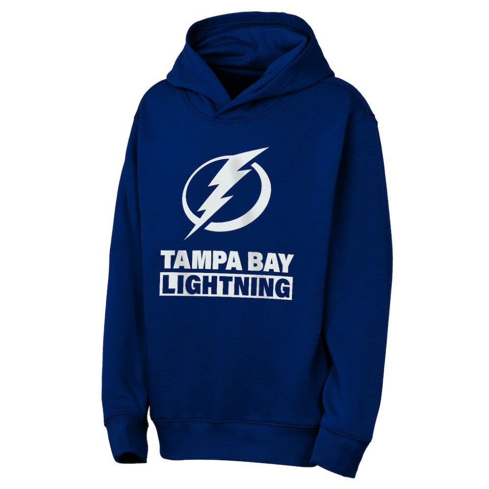 Tampa Bay Lightning Outerstuff Youth Back to Basics Hoodie - Blue - NHL