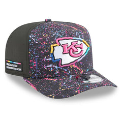 Kansas City Chiefs New Era 2025 NFL Crucial Catch A-Frame 9FIFTY Snapback Hat Black | NFL