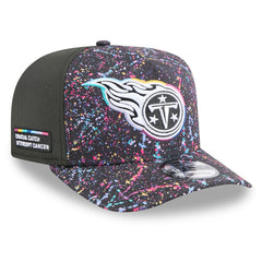 Tennessee Titans New Era 2025 NFL Crucial Catch A-Frame 9FIFTY Snapback Hat Black | NFL