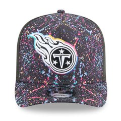 Tennessee Titans New Era 2025 NFL Crucial Catch A-Frame 9FIFTY Snapback Hat Black | NFL