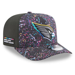 Arizona Cardinals New Era 2025 NFL Crucial Catch A-Frame 9FIFTY Snapback Hat Black | NFL