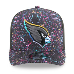 Arizona Cardinals New Era 2025 NFL Crucial Catch A-Frame 9FIFTY Snapback Hat Black | NFL