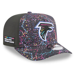 Atlanta Falcons New Era 2025 NFL Crucial Catch A-Frame 9FIFTY Snapback Hat Black | NFL