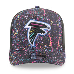 Atlanta Falcons New Era 2025 NFL Crucial Catch A-Frame 9FIFTY Snapback Hat Black | NFL