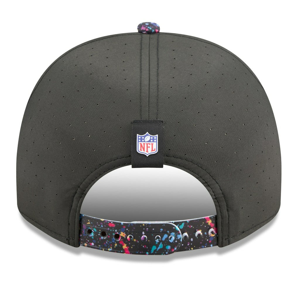 Detroit Lions New Era 2025 NFL Crucial Catch A-Frame 9FIFTY Snapback Hat Black | NFL