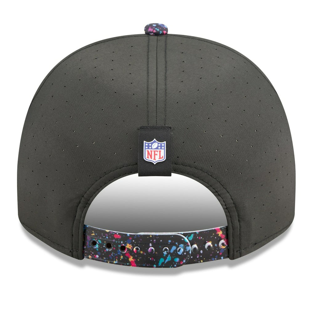 Detroit Lions New Era 2025 NFL Crucial Catch A-Frame 9FIFTY Snapback Hat Black | NFL