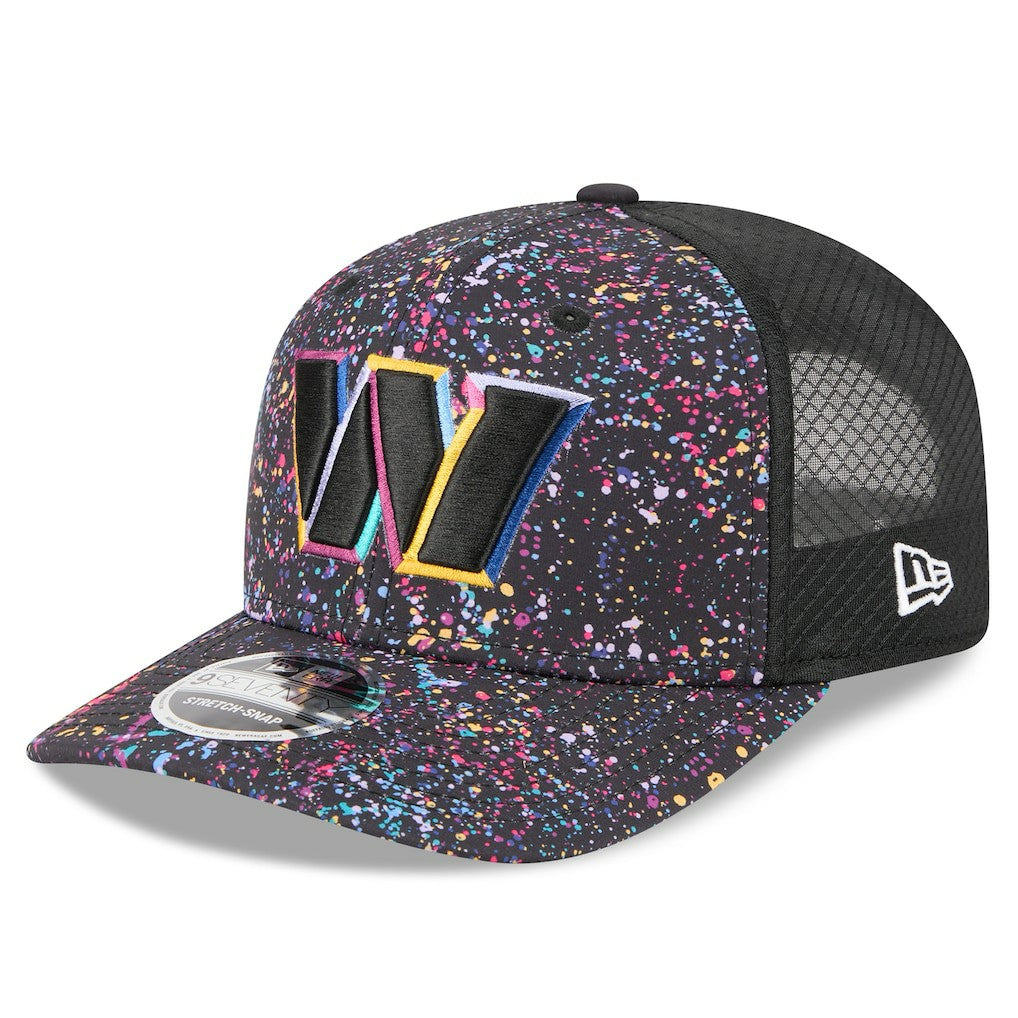 Washington Commanders New Era 2025 NFL Crucial Catch 9SEVENTY Adjustable Hat Black | NFL