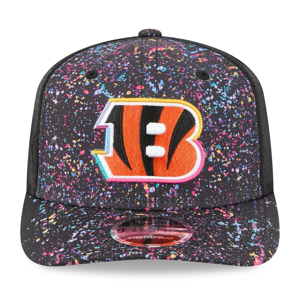 Cincinnati Bengals New Era 2025 NFL Crucial Catch 9SEVENTY Adjustable Hat Black | NFL