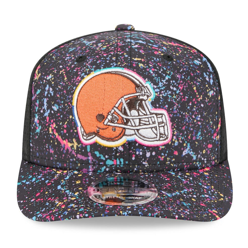 Cleveland Browns New Era 2025 NFL Crucial Catch 9SEVENTY Adjustable Hat Black | NFL
