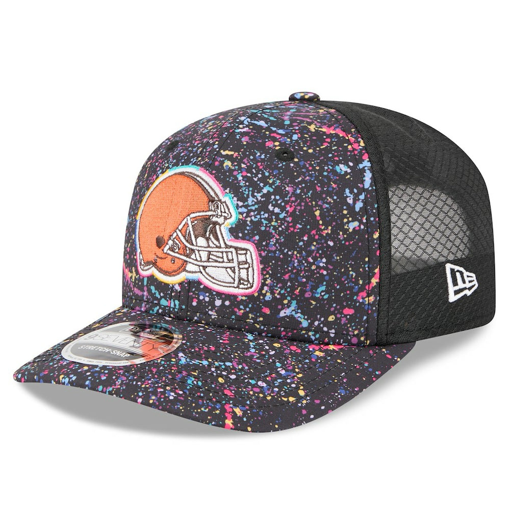 Cleveland Browns New Era 2025 NFL Crucial Catch 9SEVENTY Adjustable Hat Black | NFL