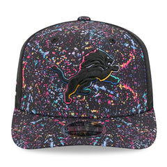 Detroit Lions New Era 2025 NFL Crucial Catch 9SEVENTY Adjustable Hat Black | NFL