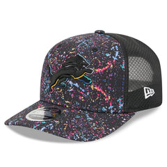 Detroit Lions New Era 2025 NFL Crucial Catch 9SEVENTY Adjustable Hat Black | NFL