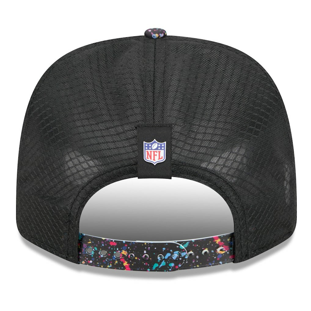 Detroit Lions New Era 2025 NFL Crucial Catch 9SEVENTY Adjustable Hat Black | NFL