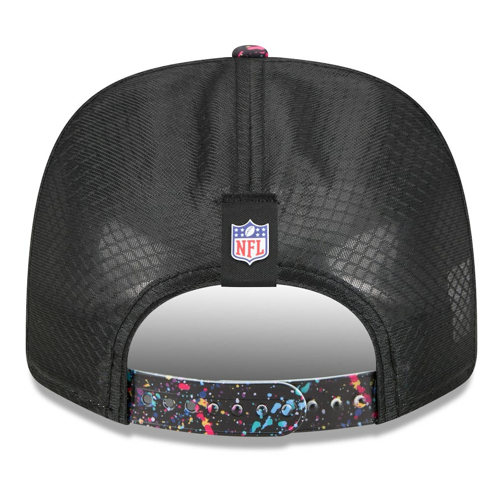 Miami Dolphins New Era 2025 NFL Crucial Catch 9SEVENTY Adjustable Hat Black | NFL