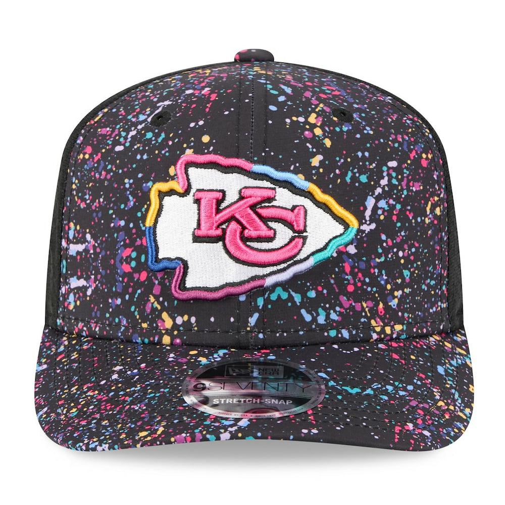 Kansas City Chiefs New Era 2025 NFL Crucial Catch 9SEVENTY Adjustable Hat Black | NFL
