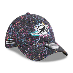 Miami Dolphins New Era 2025 NFL Crucial Catch 39THIRTY Flex Hat Black | NFL