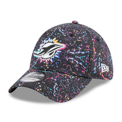 Miami Dolphins New Era 2025 NFL Crucial Catch 39THIRTY Flex Hat Black | NFL