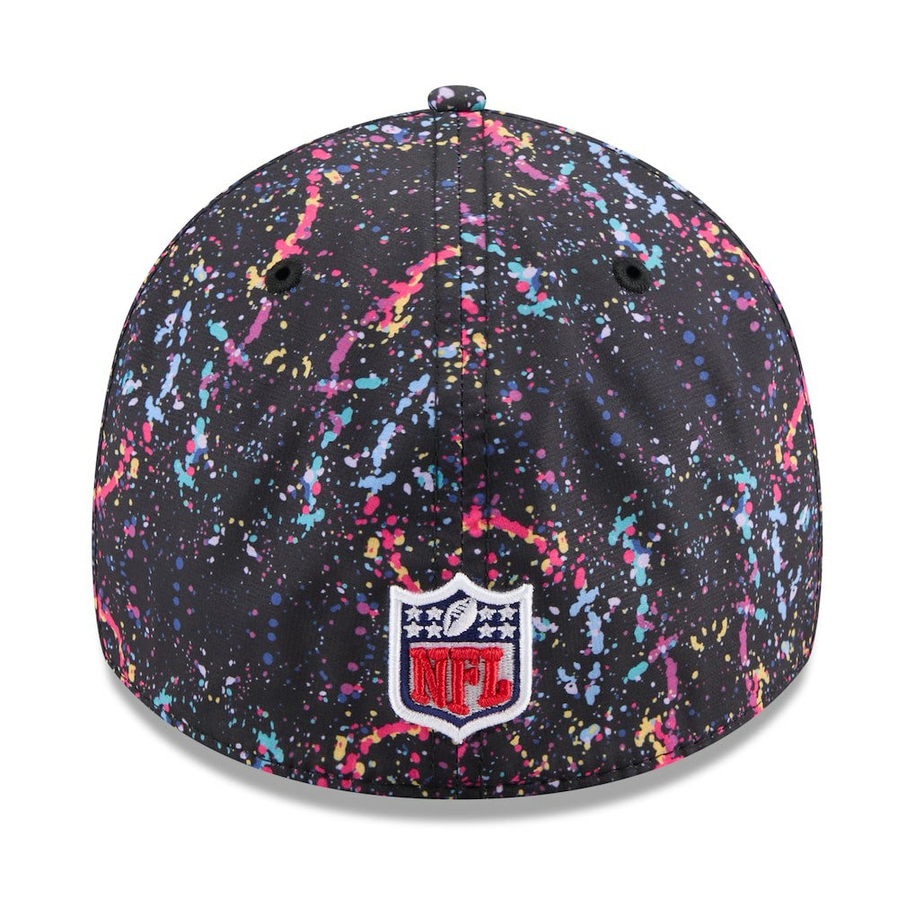 Miami Dolphins New Era 2025 NFL Crucial Catch 39THIRTY Flex Hat Black | NFL