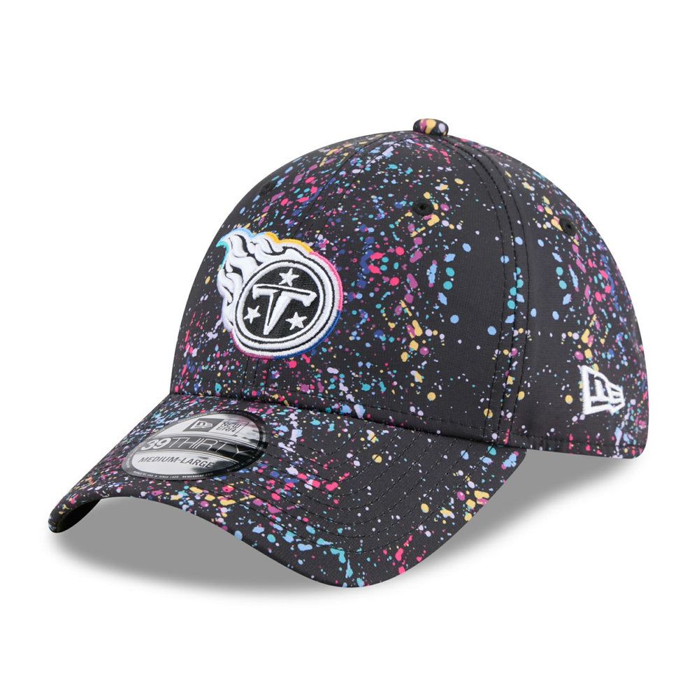 Tennessee Titans New Era 2025 NFL Crucial Catch 39THIRTY Flex Hat Black | NFL