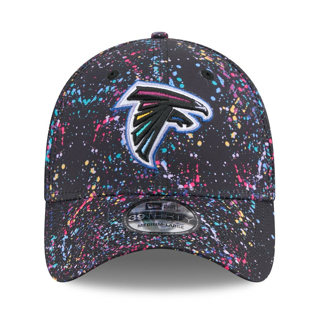 Atlanta Falcons New Era 2025 NFL Crucial Catch 39THIRTY Flex Hat Black | NFL