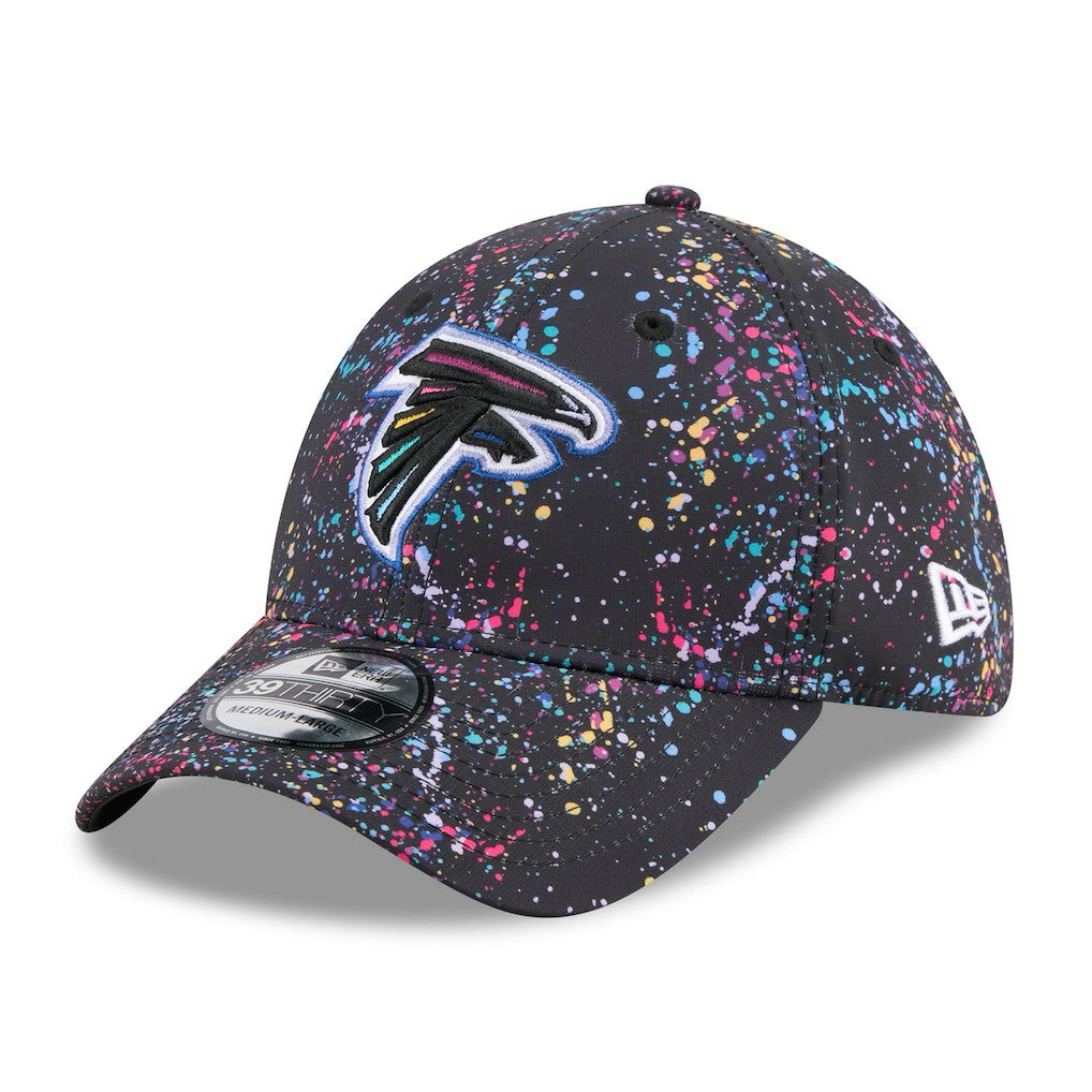 Atlanta Falcons New Era 2025 NFL Crucial Catch 39THIRTY Flex Hat Black | NFL