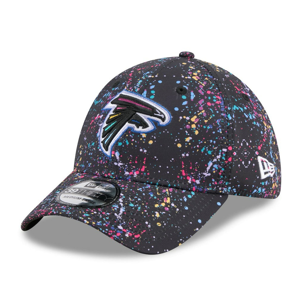 Atlanta Falcons New Era 2025 NFL Crucial Catch 39THIRTY Flex Hat Black | NFL