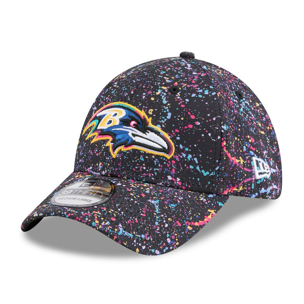 Baltimore Ravens New Era 2025 NFL Crucial Catch 39THIRTY Flex Hat Black | NFL