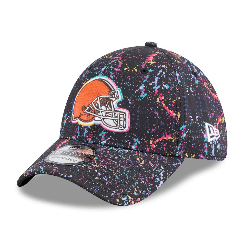 Cleveland Browns New Era 2025 NFL Crucial Catch 39THIRTY Flex Hat Black | NFL