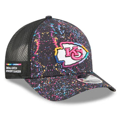 Kansas City Chiefs New Era 2025 NFL Crucial Catch 9FORTY Adjustable Hat Black | NFL