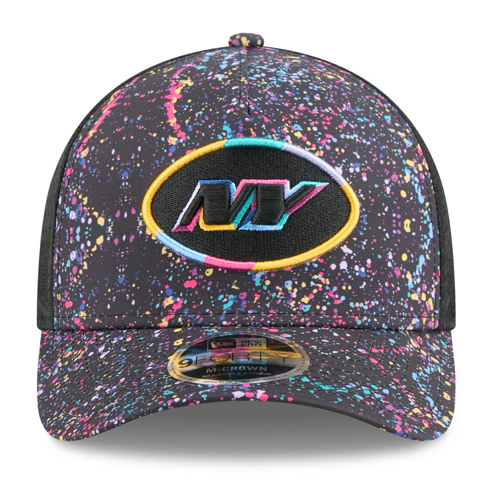New York Jets New Era 2025 NFL Crucial Catch 9FORTY Adjustable Hat Black | NFL