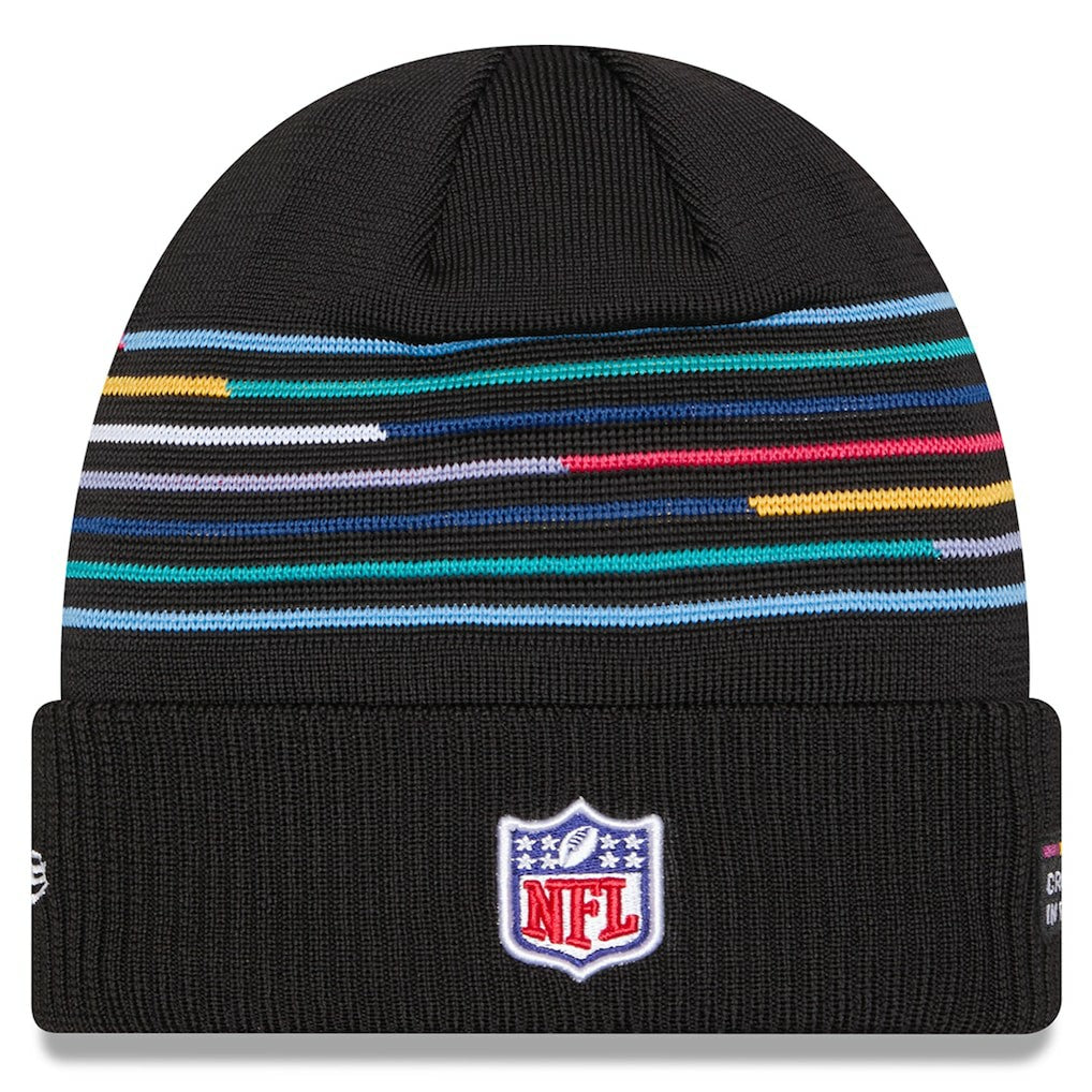 Cleveland Browns New Era 2025 NFL Crucial Catch Cuffed Knit Hat Black | NFL