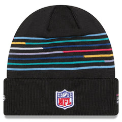 Cleveland Browns New Era 2025 NFL Crucial Catch Cuffed Knit Hat Black | NFL
