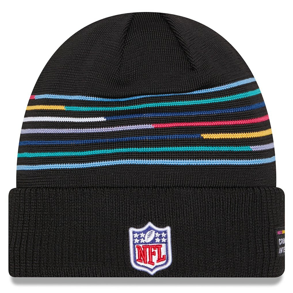 Arizona Cardinals New Era 2025 NFL Crucial Catch Cuffed Knit Hat Black | NFL
