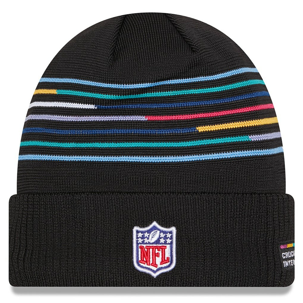 Atlanta Falcons New Era 2025 NFL Crucial Catch Cuffed Knit Hat Black | NFL