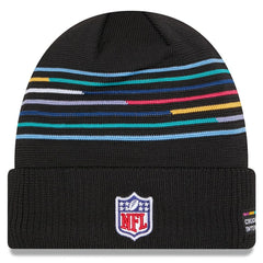 Atlanta Falcons New Era 2025 NFL Crucial Catch Cuffed Knit Hat Black | NFL