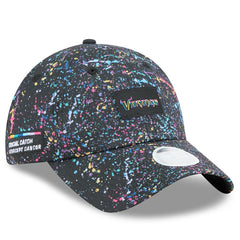 Minnesota Vikings New Era Women's 2025 NFL Crucial Catch Pony Tail Adjustable Hat Black | NFL