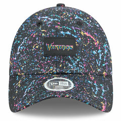 Minnesota Vikings New Era Women's 2025 NFL Crucial Catch Pony Tail Adjustable Hat Black | NFL