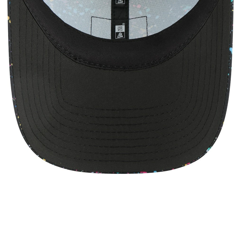 Detroit Lions New Era Women's 2025 NFL Crucial Catch Pony Tail Adjustable Hat Black | NFL