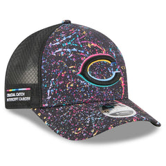 Chicago Bears New Era Youth 2025 NFL Crucial Catch 9FORTY Adjustable Hat Black | NFL