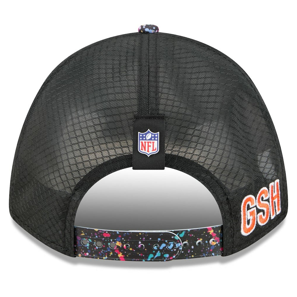 Chicago Bears New Era Youth 2025 NFL Crucial Catch 9FORTY Adjustable Hat Black | NFL